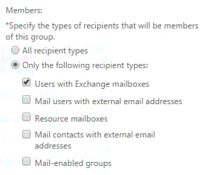 Dynamic Group Example