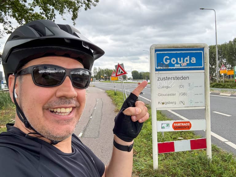Arriving in Gouda